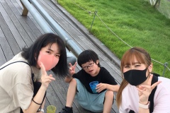 お外気持ちいいね